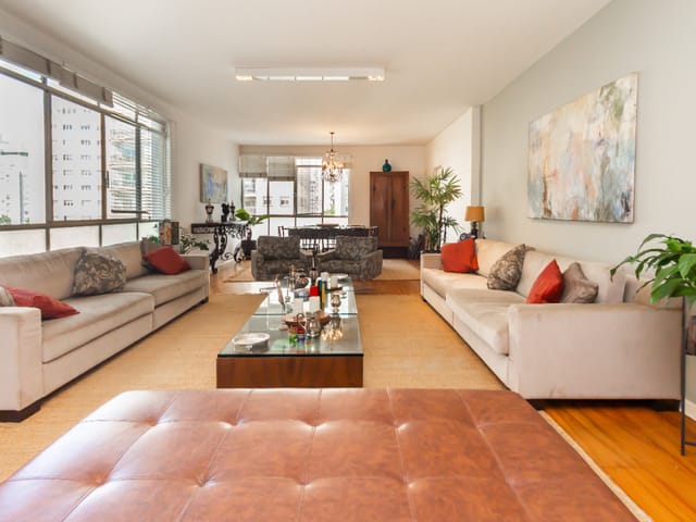 Apartamento com 260m² 3 quartos e 3 banheiros, à venda, no bairro Santa Cecília em São Paulo