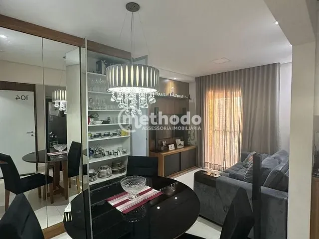 Apartamento com 64m² 2 quartos e 2 banheiros, à venda, no bairro Ponte Preta em Campinas