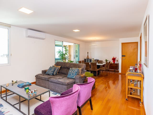 Apartamento com 125m² 3 quartos e 4 banheiros, à venda, no bairro Brooklin em São Paulo