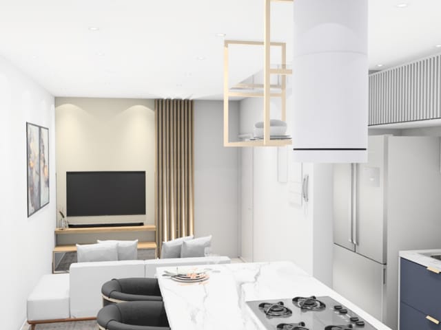 Apartamento com 76m² 2 quartos e 2 banheiros, à venda, no bairro Vila Nova Conceição em São Paulo