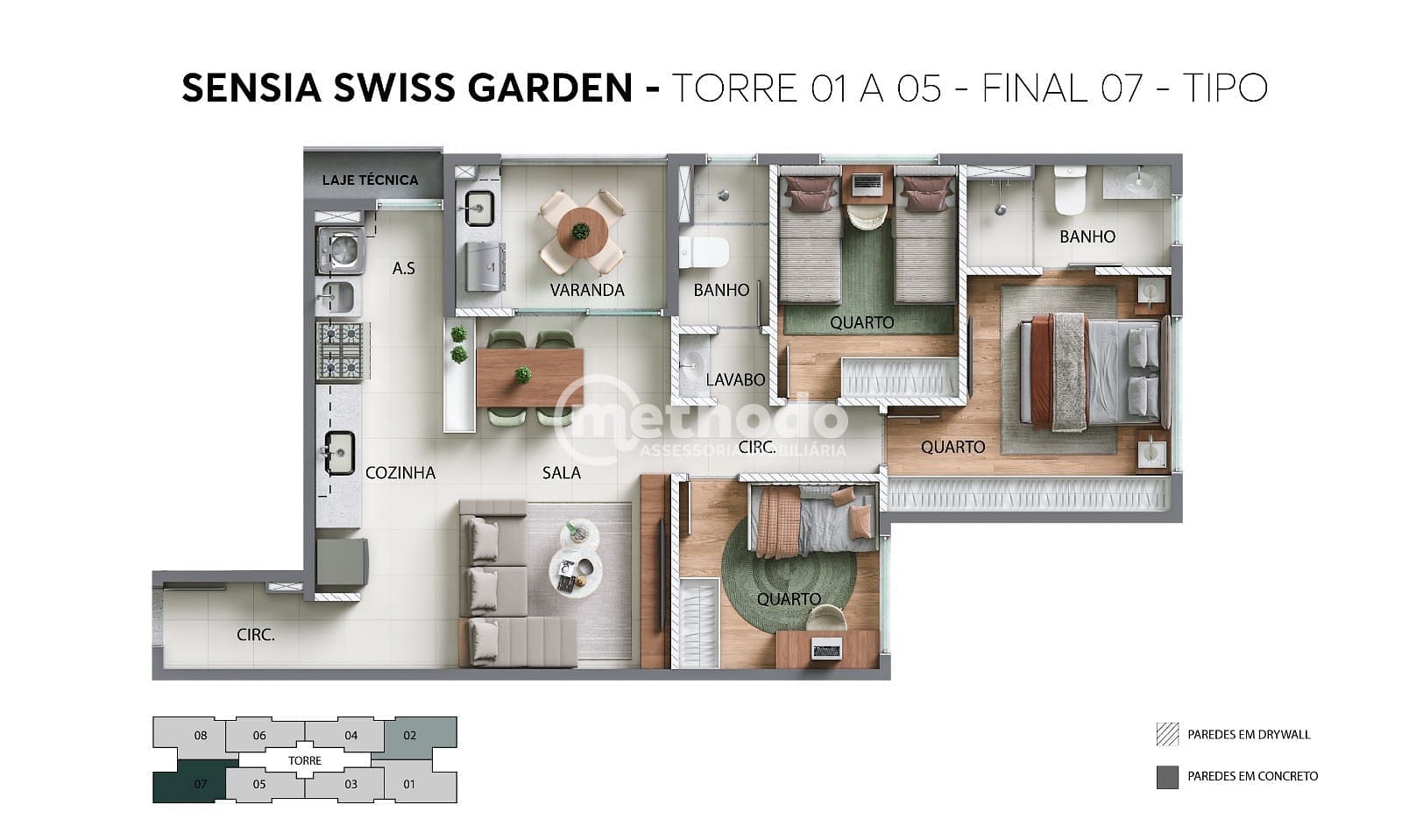 Apartamento, 2 quartos, 54 m² - Foto 11