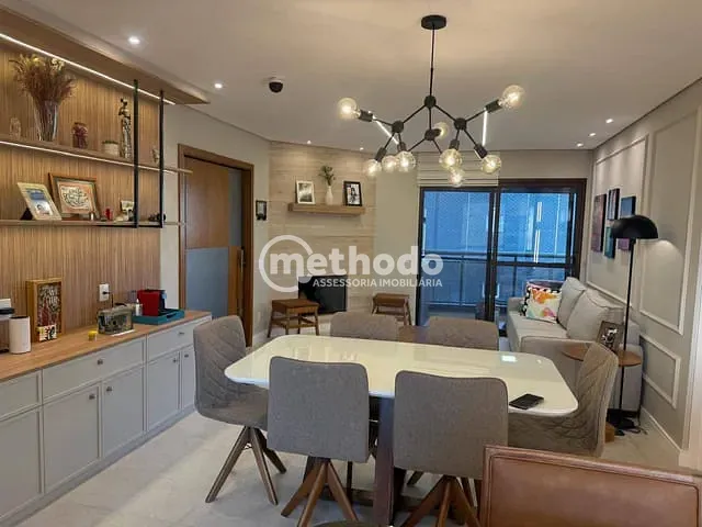 Apartamento 3 quartos e 4 banheiros, à venda, no bairro Cambuí em Campinas