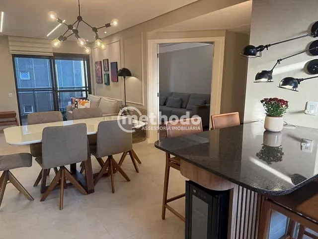 Apartamento 3 quartos e 4 banheiros, à venda, no bairro Cambuí em Campinas