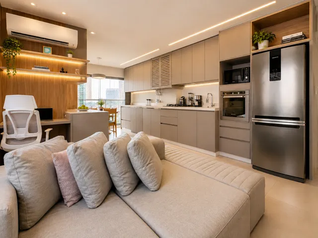 Apartamento com 135m² 2 quartos e 3 banheiros, à venda, no bairro Vila Dom Pedro I em São Paulo