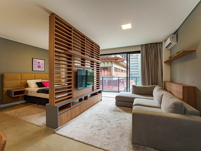 Apartamento com 57m² 1 quarto e 1 banheiro, à venda, no bairro Vila Olímpia em São Paulo