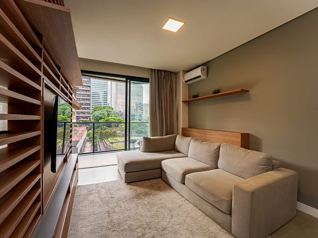 Apartamento com 57m² 1 quarto e 1 banheiro, à venda, no bairro Vila Olímpia em São Paulo