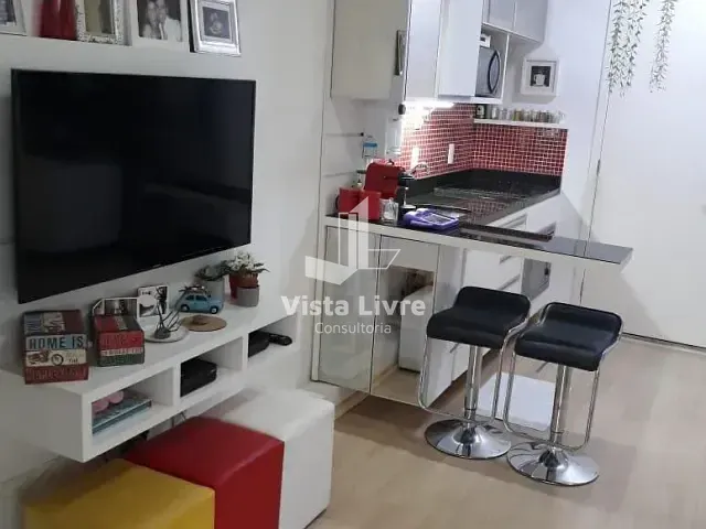 Apartamento com 40m² 1 quarto e 2 banheiros, à venda, no bairro Jardim Paulista em São Paulo