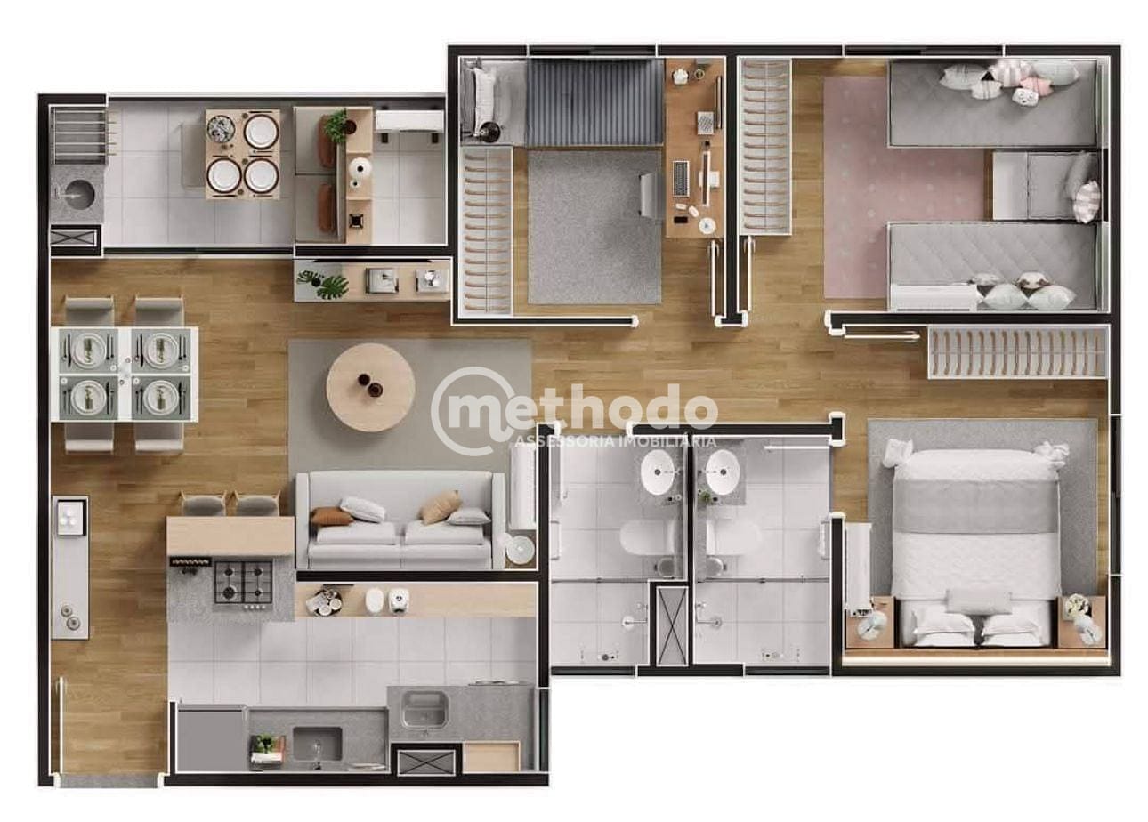 Apartamento, 3 quartos, 64 m² - Foto 18