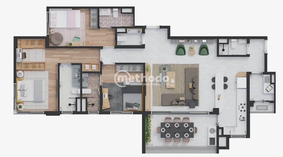 Apartamento, 3 quartos, 139 m² - Foto 6