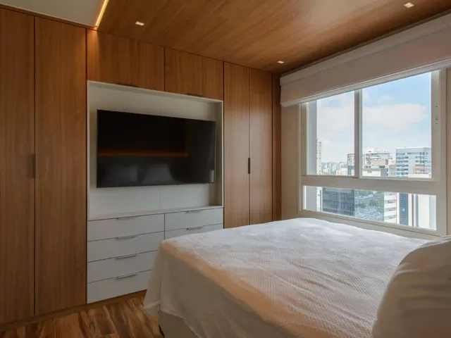 Apartamento com 70m² 1 quarto e 2 banheiros, para alugar, no bairro BROOKLIN em São Paulo