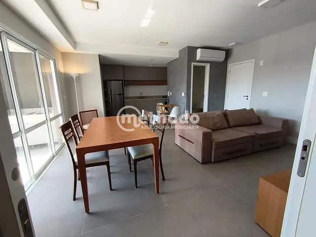 Apartamento com 105m² 2 quartos e 3 banheiros, para alugar, no bairro Cambuí em Campinas
