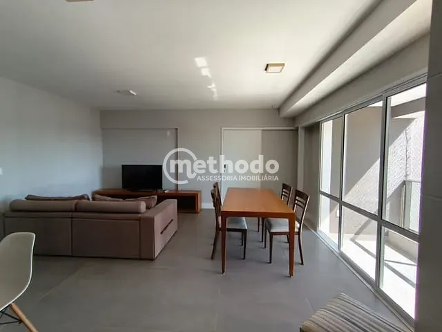 Apartamento com 105m² 2 quartos e 3 banheiros, para alugar, no bairro Cambuí em Campinas