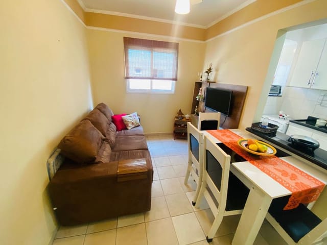 Foto do Apartamento - Apartamento com 1 dormitório à venda, 40 m² por R$ 225.000,00 - Aviação - Praia Grande/SP | ZONA LESTE IMÓVEIS