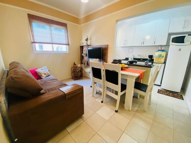 Foto do Apartamento - Apartamento com 1 dormitório à venda, 40 m² por R$ 225.000,00 - Aviação - Praia Grande/SP | ZONA LESTE IMÓVEIS