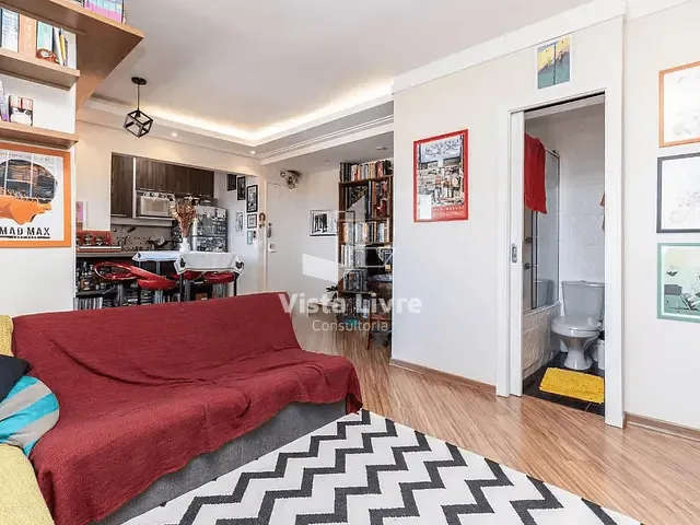 Apartamento com 53m² 1 quarto e 1 banheiro, à venda, no bairro Barra Funda em São Paulo