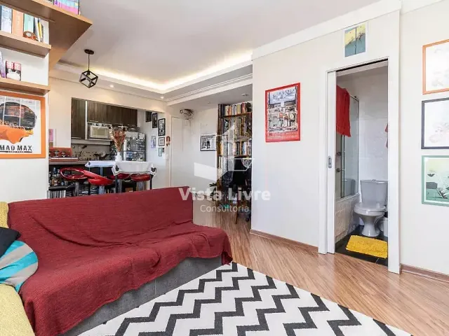 Apartamento com 53m² 1 quarto e 1 banheiro, à venda, no bairro Barra Funda em São Paulo