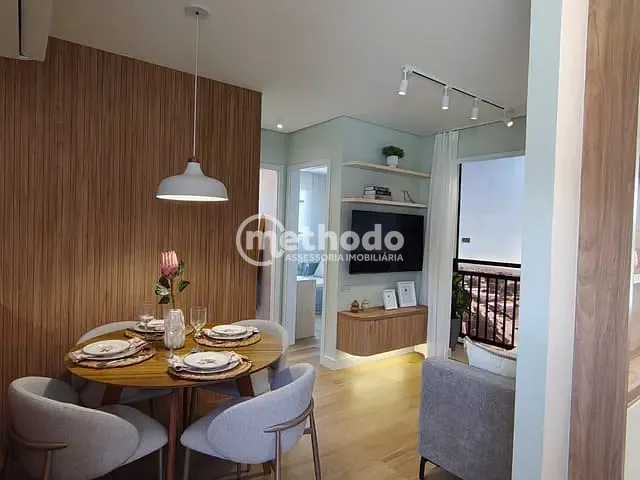 Apartamento com 43m² 2 quartos e 1 banheiro, à venda, no bairro Matão em Sumaré