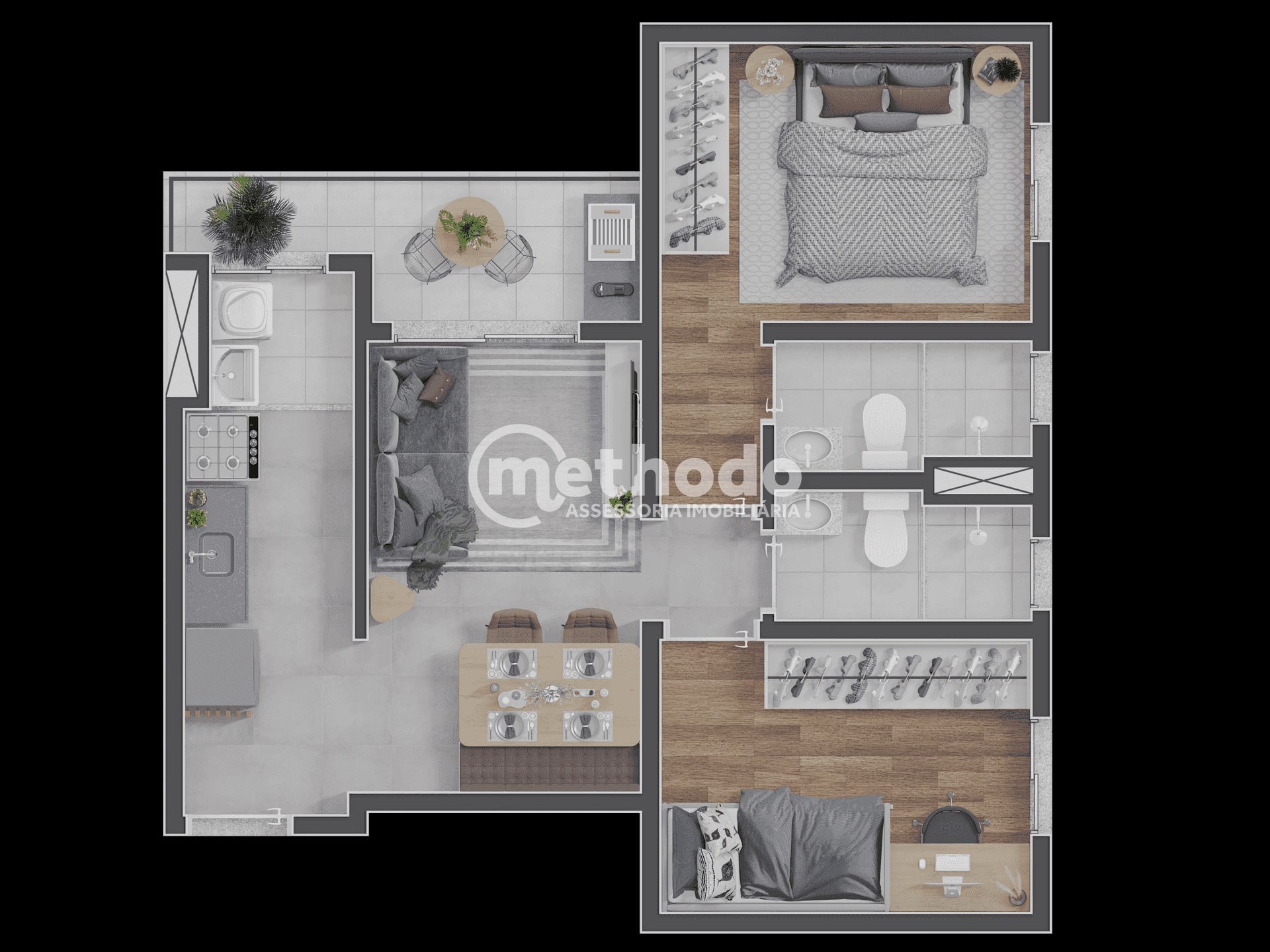 Apartamento, 2 quartos, 50 m² - Foto 18