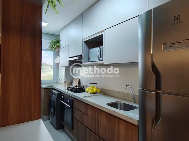 Apartamento com 48m² 2 quartos e 1 banheiro, à venda, no bairro Parque Yolanda (Nova Veneza) em Sumaré