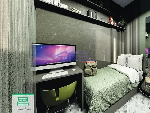 Apartamento com 35m² 2 quartos e 1 banheiro, à venda, no bairro Vila Nhocune em São Paulo