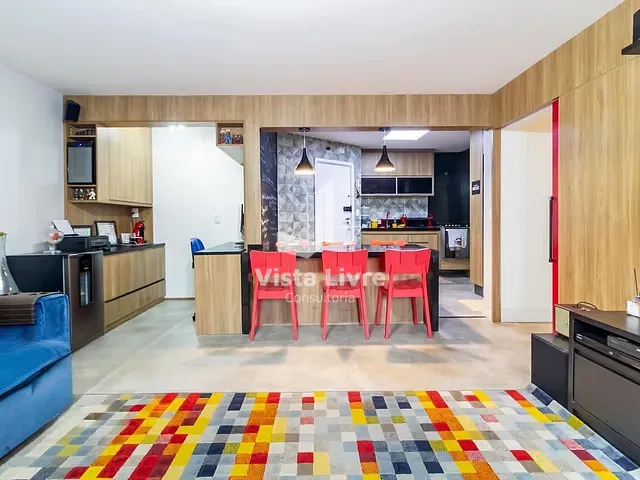 Apartamento com 96m² 3 quartos e 2 banheiros, à venda, no bairro Barra Funda em São Paulo