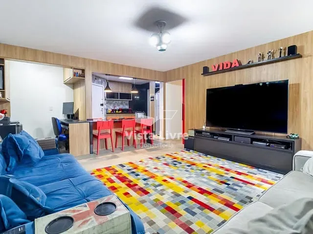 Apartamento com 96m² 3 quartos e 2 banheiros, à venda, no bairro Barra Funda em São Paulo