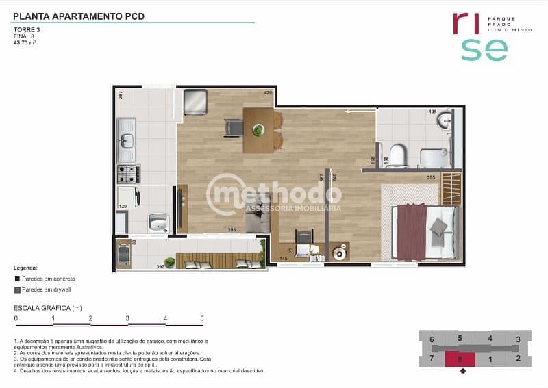 Apartamento, 2 quartos, 45 m² - Foto 20