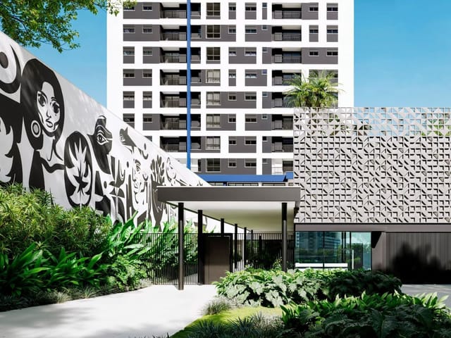 Foto do Apartamento - Apartamento à venda 2 Quartos, 1 Suite, 1 Vaga, 62M², Gleba Fazenda Palhano, Londrina - PR | Edifício Blu.Ink | Aurora Imobi
