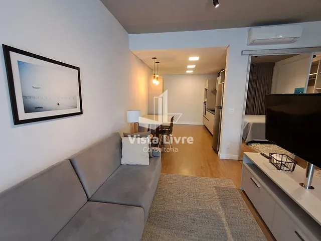 Apartamento com 61m² 1 quarto e 1 banheiro, à venda, no bairro Itaim Bibi em São Paulo