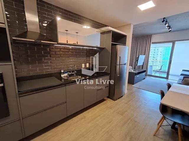 Apartamento com 61m² 1 quarto e 1 banheiro, à venda, no bairro Itaim Bibi em São Paulo