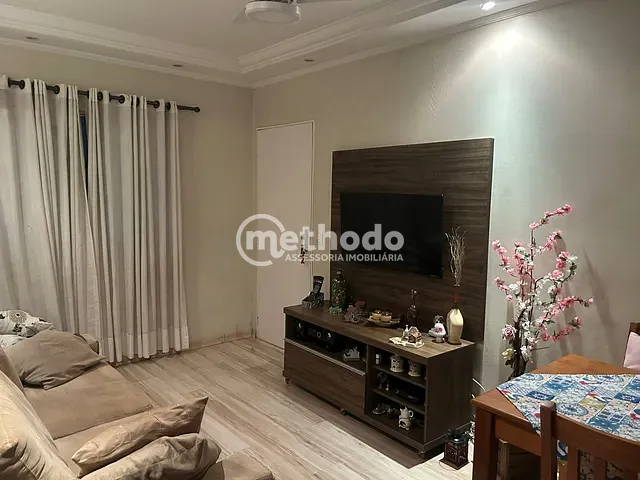 Apartamento com 79m² 2 quartos e 1 banheiro, à venda, no bairro Jardim Interlagos em Campinas
