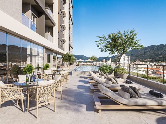 Apartamento com 69m² 2 quartos e 2 banheiros, à venda, no bairro Morretes em Itapema