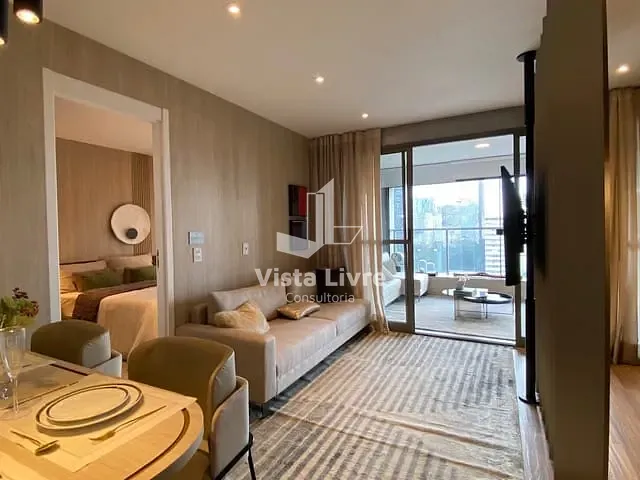 Apartamento com 53m² 1 quarto e 2 banheiros, à venda, no bairro Higienópolis em São Paulo