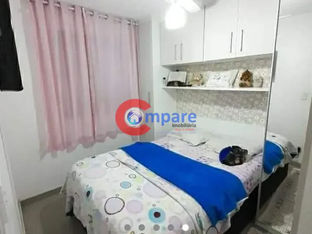 Apartamento com 44m² 2 quartos e 1 banheiro, à venda, no bairro Vila Alzira em Guarulhos