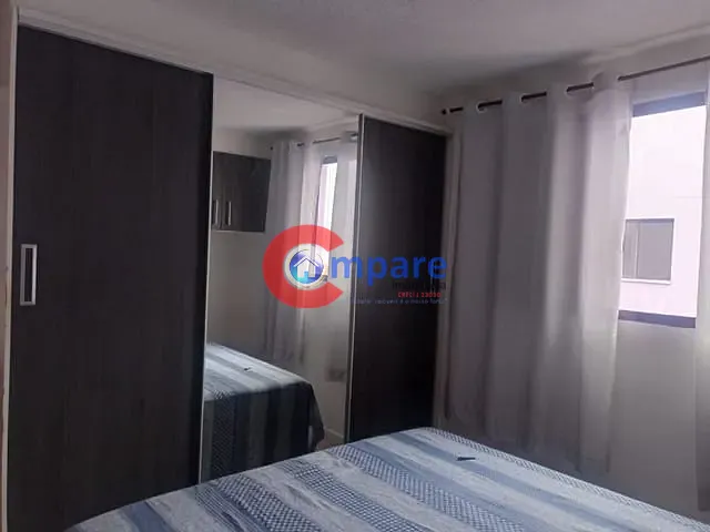 Apartamento com 45m² 2 quartos e 1 banheiro, à venda, no bairro Cidade Tupinambá em Guarulhos