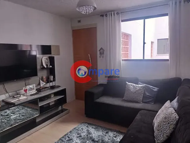 Apartamento com 45m² 2 quartos e 1 banheiro, à venda, no bairro Cidade Tupinambá em Guarulhos