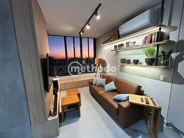 Apartamento 1 quarto e 1 banheiro, à venda ou para alugar, no bairro Cambuí em Campinas