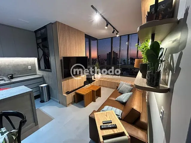 Apartamento 1 quarto e 1 banheiro, à venda ou para alugar, no bairro Cambuí em Campinas