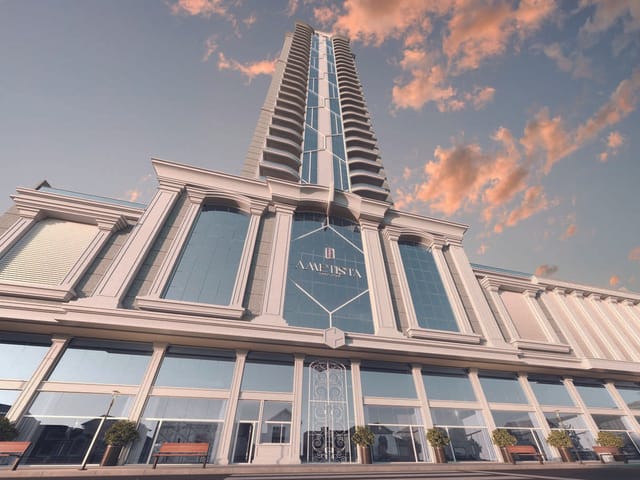 Apartamento com 151m² 3 quartos e 4 banheiros, à venda, no bairro Meia Praia em Itapema