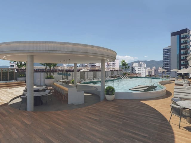Apartamento com 151m² 3 quartos e 4 banheiros, à venda, no bairro Meia Praia em Itapema