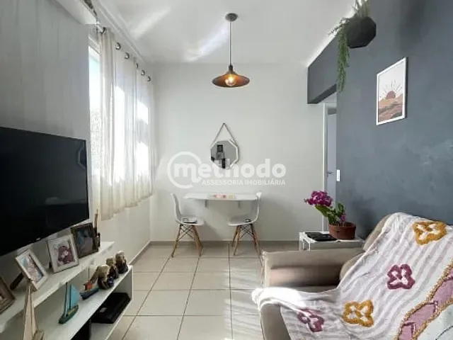Apartamento com 49m² 2 quartos e 1 banheiro, à venda, no bairro Vila Ipê em Campinas
