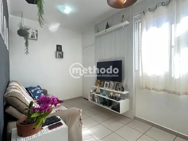 Apartamento com 49m² 2 quartos e 1 banheiro, à venda, no bairro Vila Ipê em Campinas
