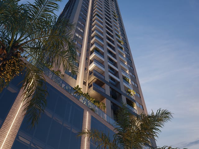 Apartamento com 66m² 2 quartos e 3 banheiros, à venda, no bairro Centro em Itajaí