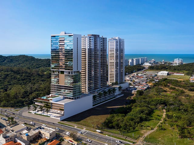 Apartamento com 82m² 2 quartos e 3 banheiros, à venda, no bairro Praia Brava de Itajaí em Itajaí
