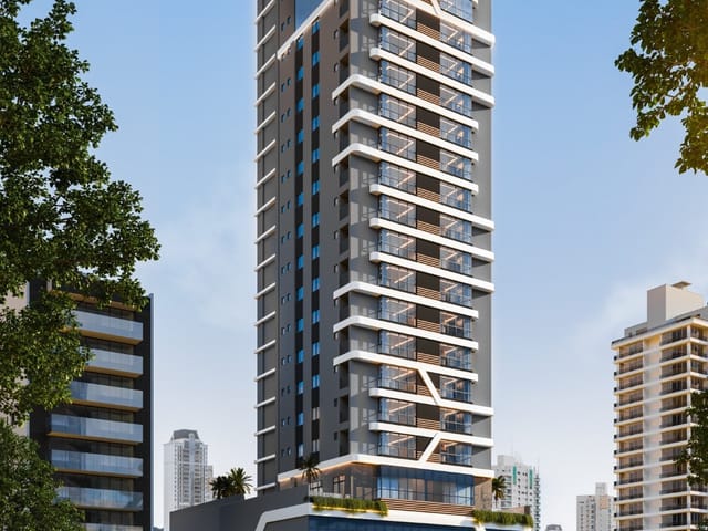 Apartamento com 186m² 3 quartos e 4 banheiros, à venda, no bairro Centro em Balneário Camboriú
