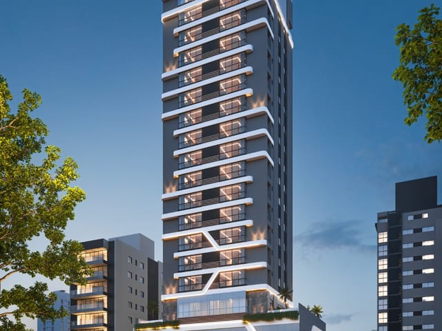 Apartamento com 186m² 3 quartos e 4 banheiros, à venda, no bairro Centro em Balneário Camboriú