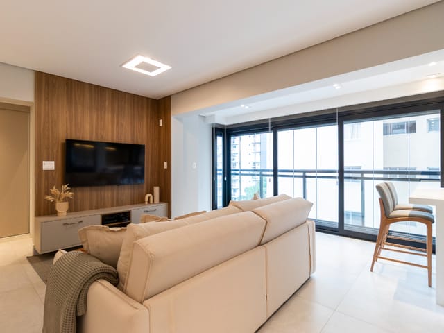 Apartamento com 140m² 1 quarto e 2 banheiros, à venda, no bairro Indianópolis em São Paulo