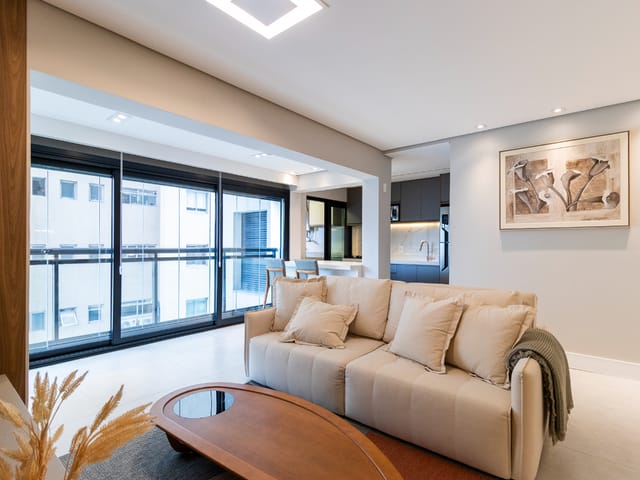 Apartamento com 140m² 1 quarto e 2 banheiros, à venda, no bairro Indianópolis em São Paulo