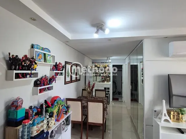 Apartamento com 60m² 2 quartos e 2 banheiros, à venda, no bairro Mansões Santo Antônio em Campinas
