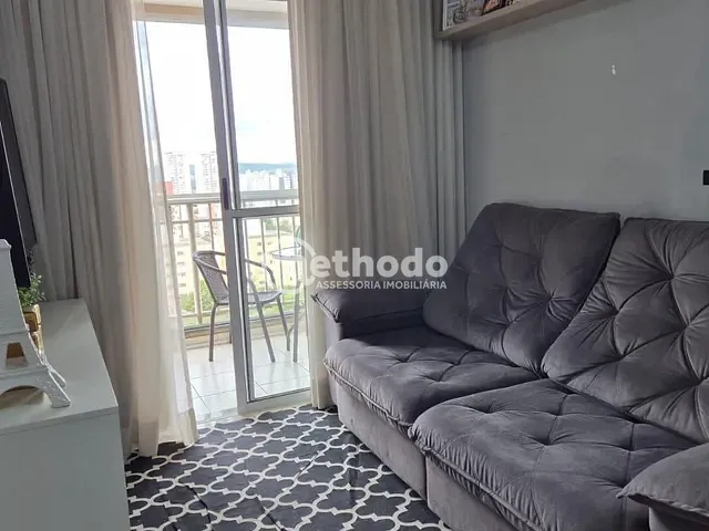 Apartamento com 60m² 2 quartos e 2 banheiros, à venda, no bairro Mansões Santo Antônio em Campinas
